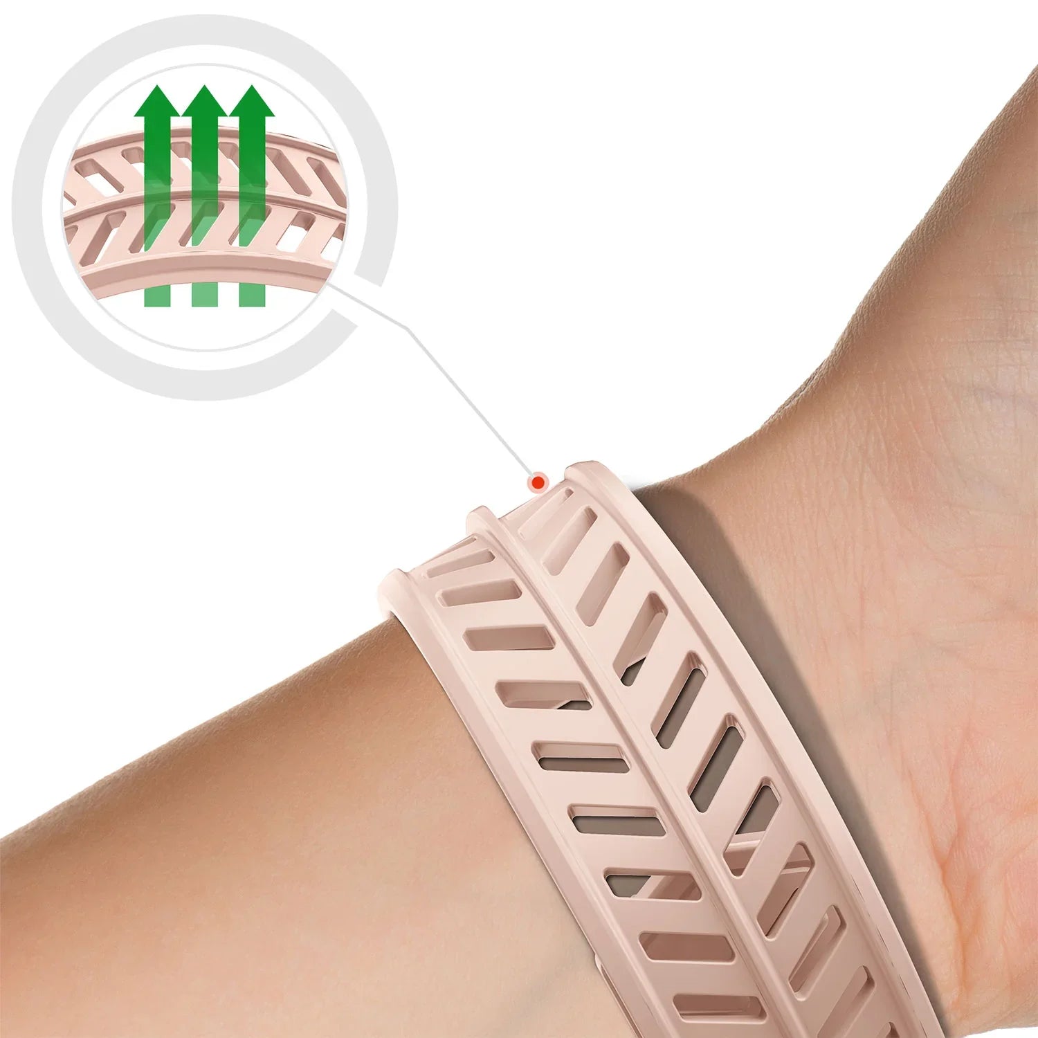Itskins Watch 49/46/45/44 Mm Spectrum Strap - Light Pink - Tashqila Itskins Watch 49/46/45/44 Mm Spectrum Strap - Light Pink - Tashqila